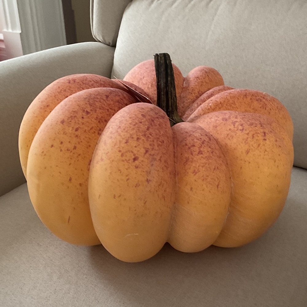 Decorative Orange Pumpkin